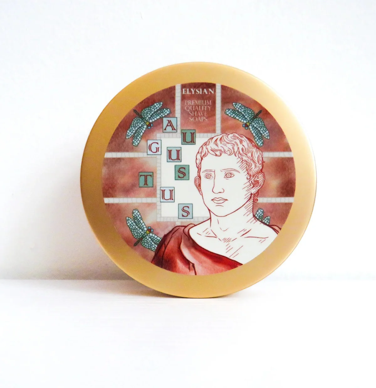 Elysian Augustus Men's Shaving Soap, Cashmere Base 4oz - Image 2