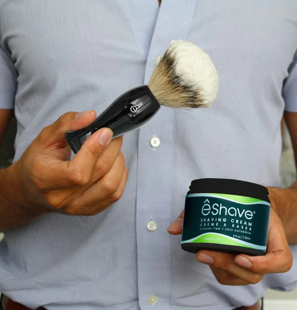 êShave - Verbena Lime - Shaving Cream 4oz - Image 3