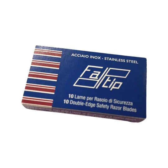 Fatip - Stainless Steel Double Edge Razor Blades - Pack of 10 Blades - Image 2