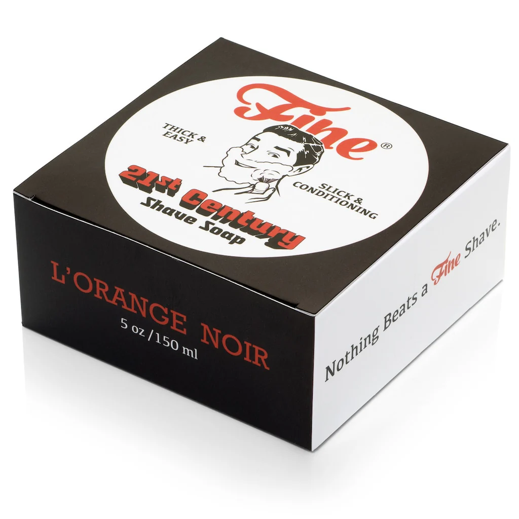 Fine Accoutrements - L'Orange Noir -  21st Century Shave Soap - Image 2