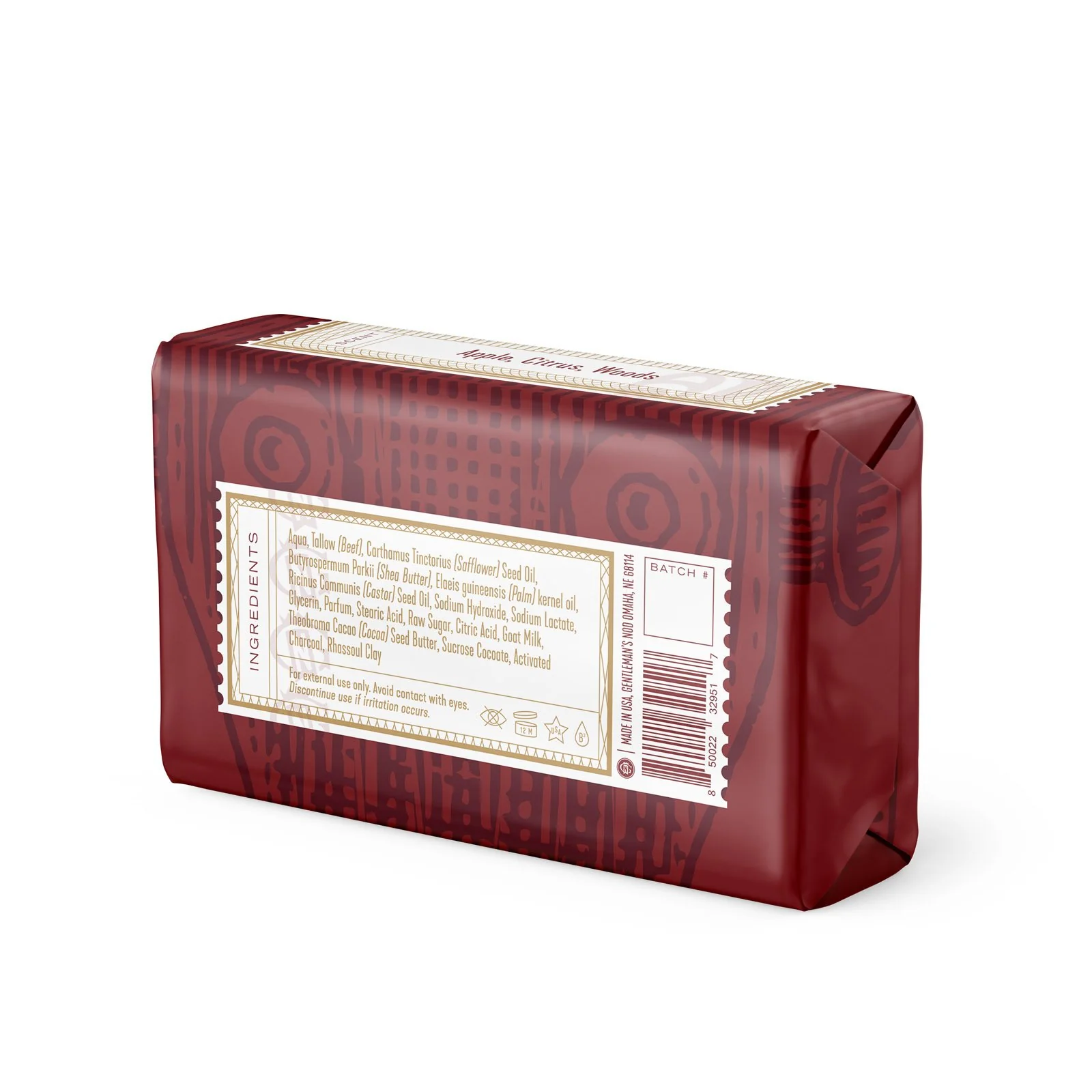 Gentleman's Nod - Johnny - Utility Bar Soap - Image 2