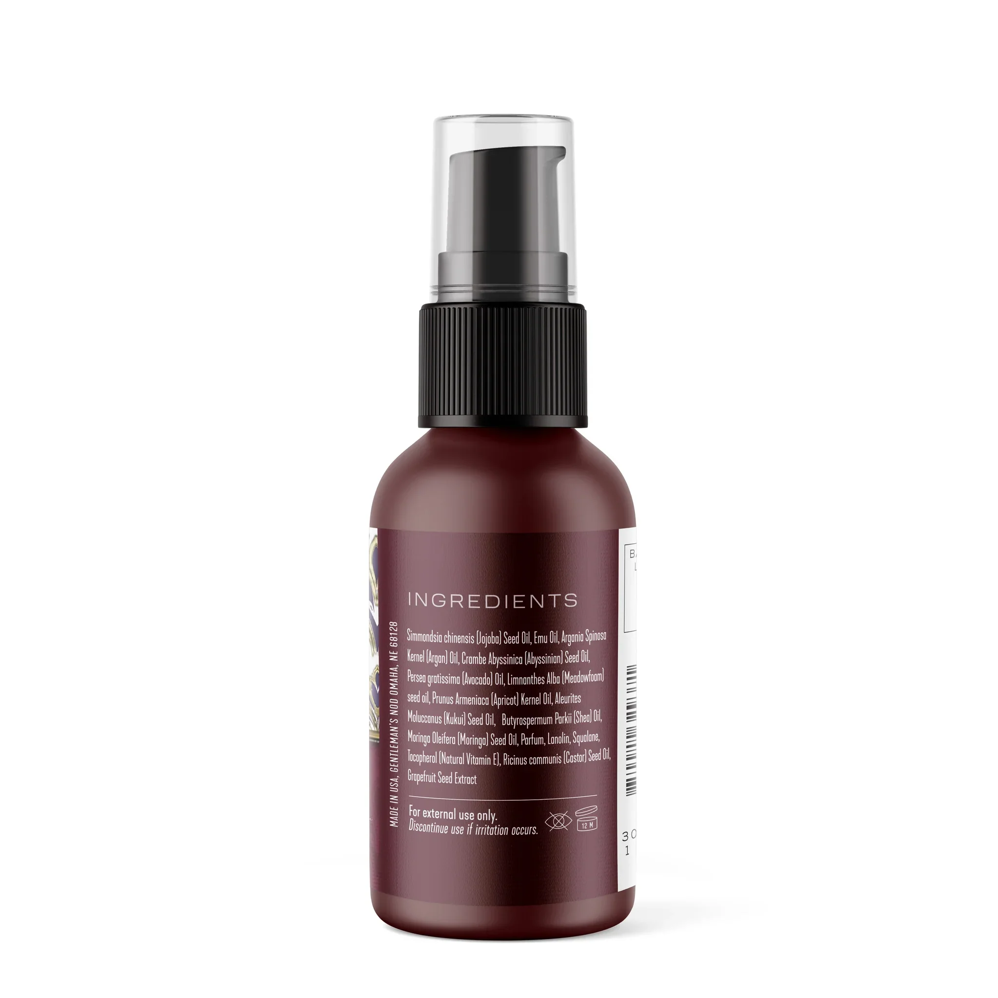 Gentleman's Nod - Passion Poivrée - Beard Grooming Oil - Image 2