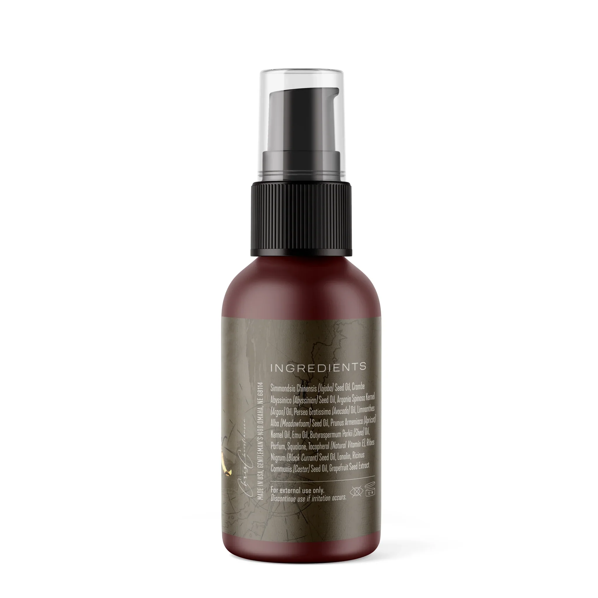 Gentleman's Nod - Tusitala - Zaharoff Signature Beard Grooming Oil - Image 2