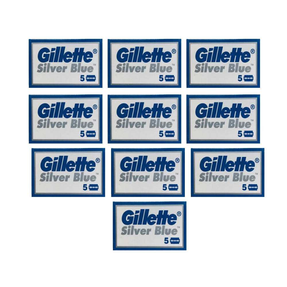 Gillette - Silver Blue Double-Edge Razor Blades - Image 4