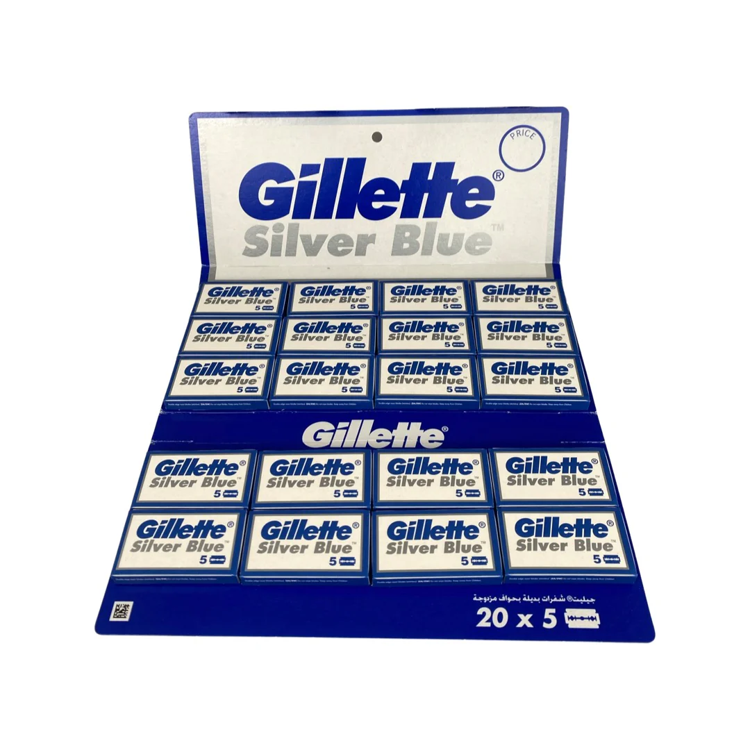 Gillette - Silver Blue Double-Edge Razor Blades - Image 5