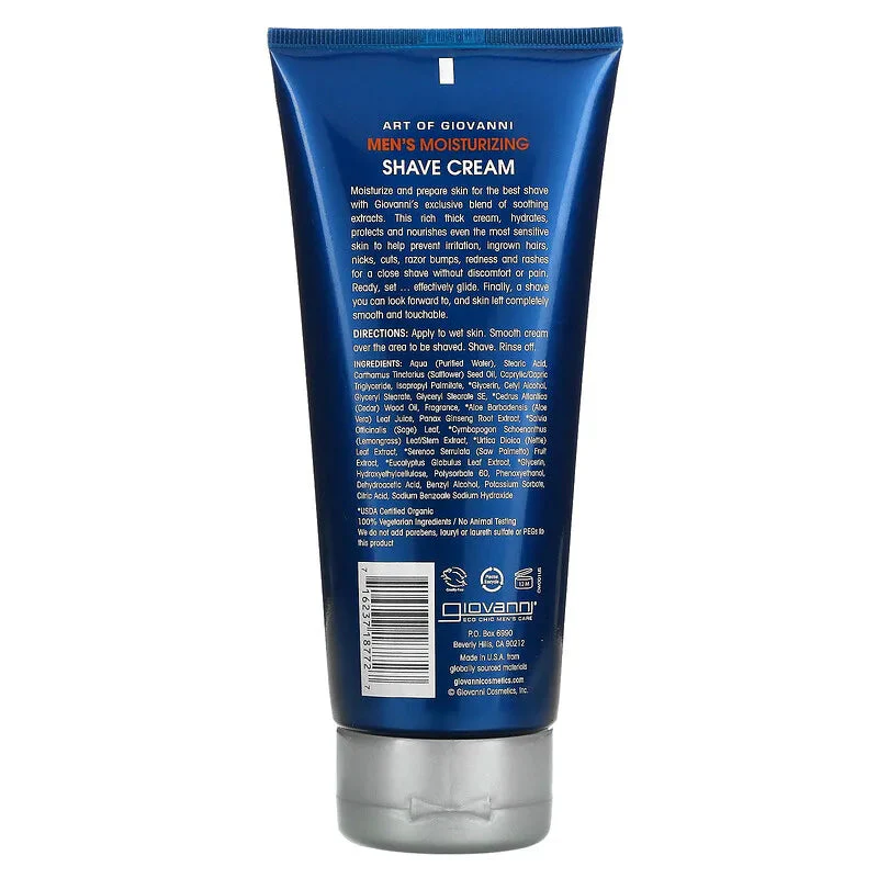 Giovanni - Moisturizing Shave Cream For Sensitive Skin - 7oz - Image 2