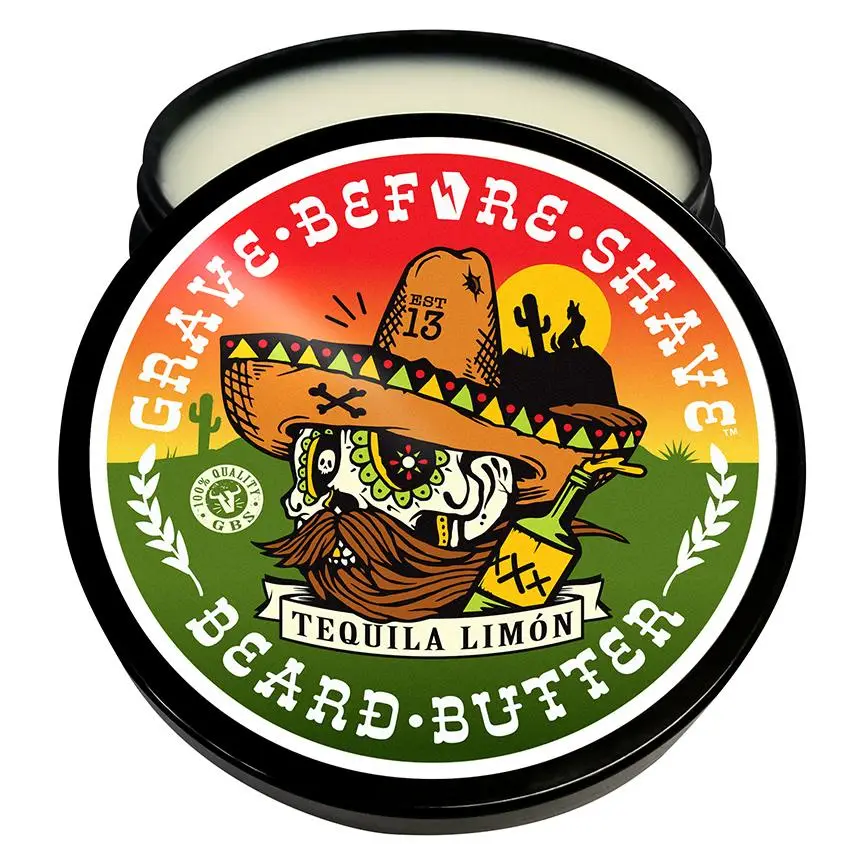 Grave Before Shave Tequila Limon Beard Butter – 4 oz