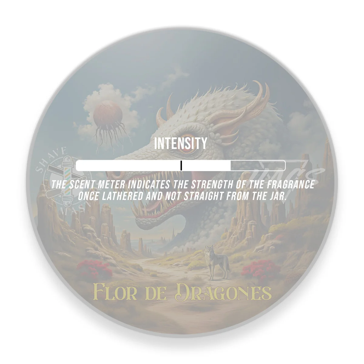 HAGS Flor de Dragones Shaving Soap 4oz - Image 2