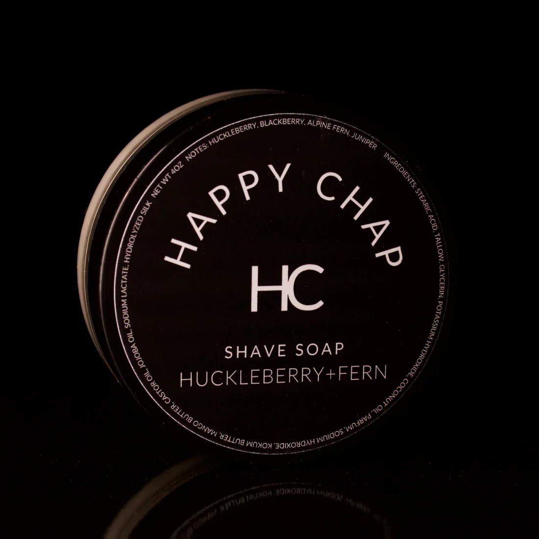 Happy Chap Huckleberry+Fern  Shaving Soap 4oz