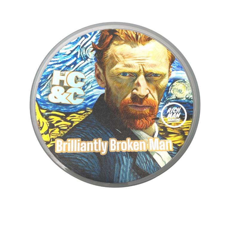 Hendrix Classics & Co. - Brilliantly Broken Man - Shave Soap - 4oz