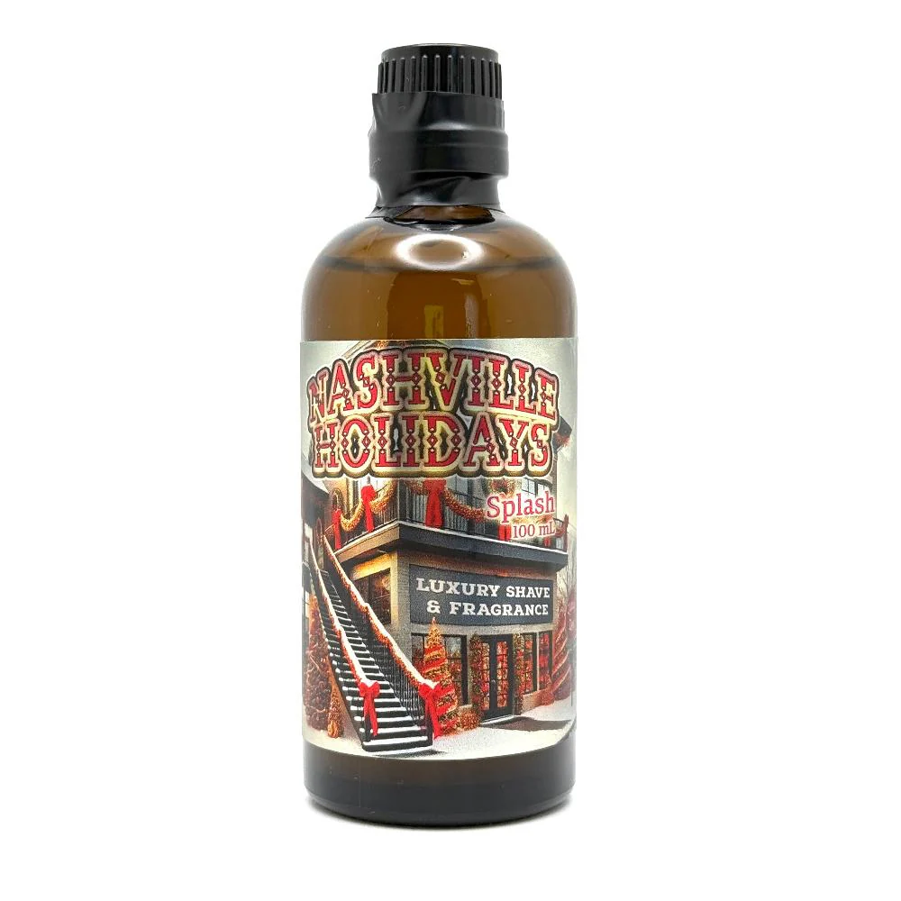 Hendrix Classics & Co. Nashville Holidays Aftershave Splash EDT Cologne 100ml