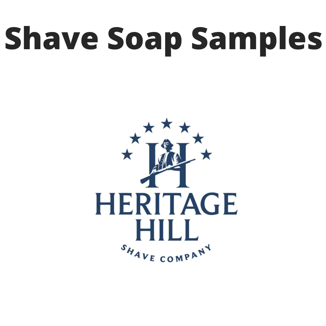 Heritage Hill Shave Soap Samples 1/4 oz