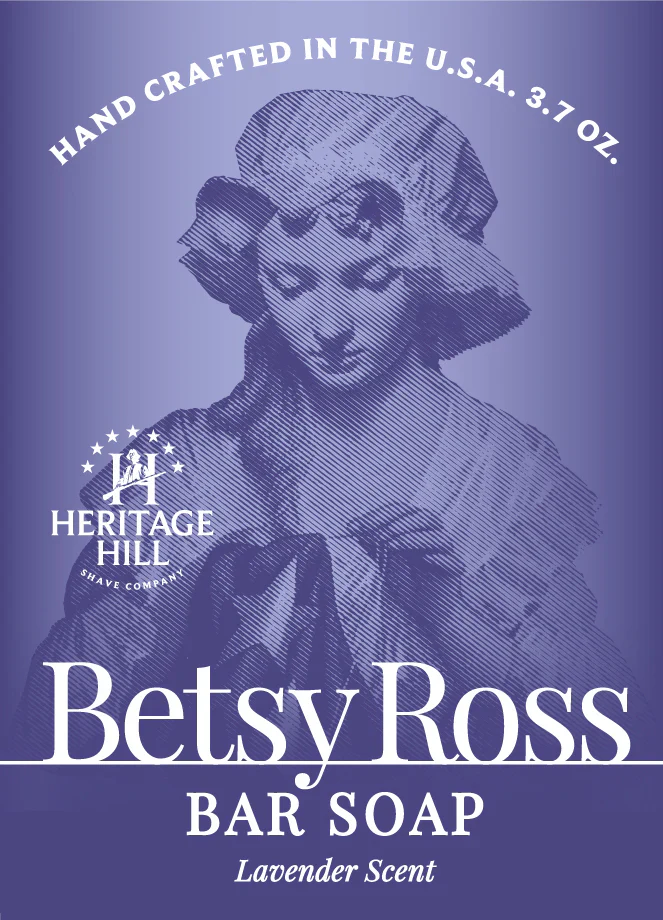 Heritage Hill Shave Company - Betsy Ross - Bar Soap - 3.7oz