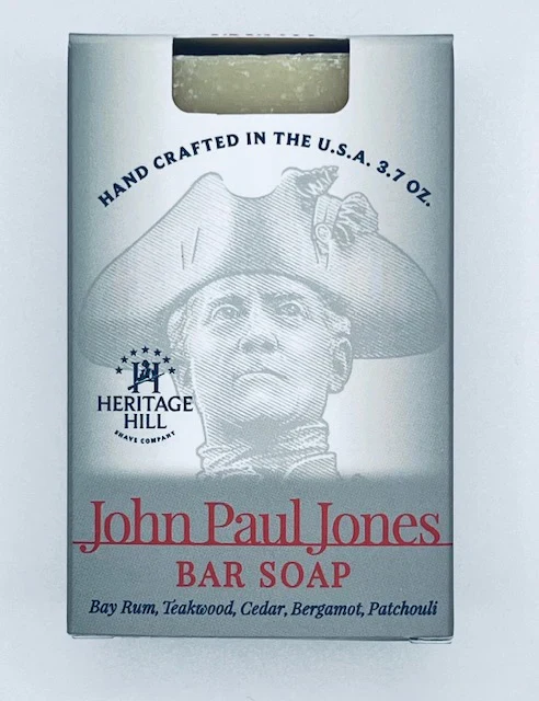 Heritage Hill Shave Company - John Paul Jones - Bar Soap - 3.7oz - Image 2