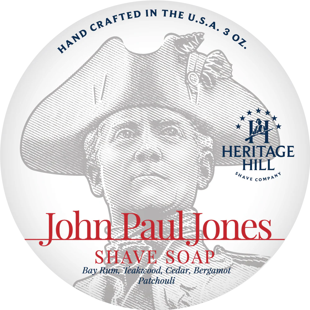 Heritage Hill Shave Company John Paul Jones Shave Soap 3oz