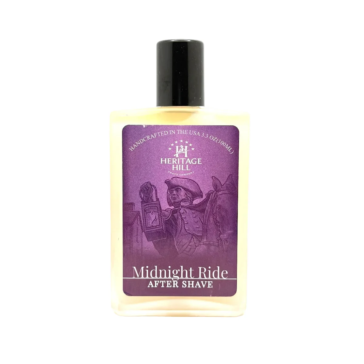 Heritage Hill Shave Company Midnight Ride Aftershave Splash 100ml