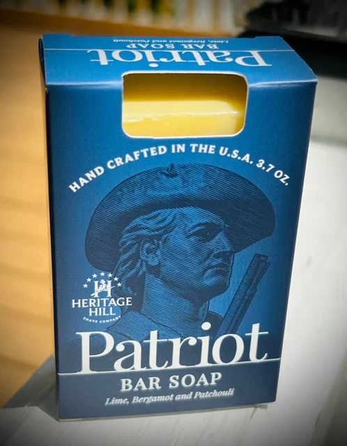 Heritage Hill Shave Company - Patriot - Bar Soap - 3.7oz - Image 2