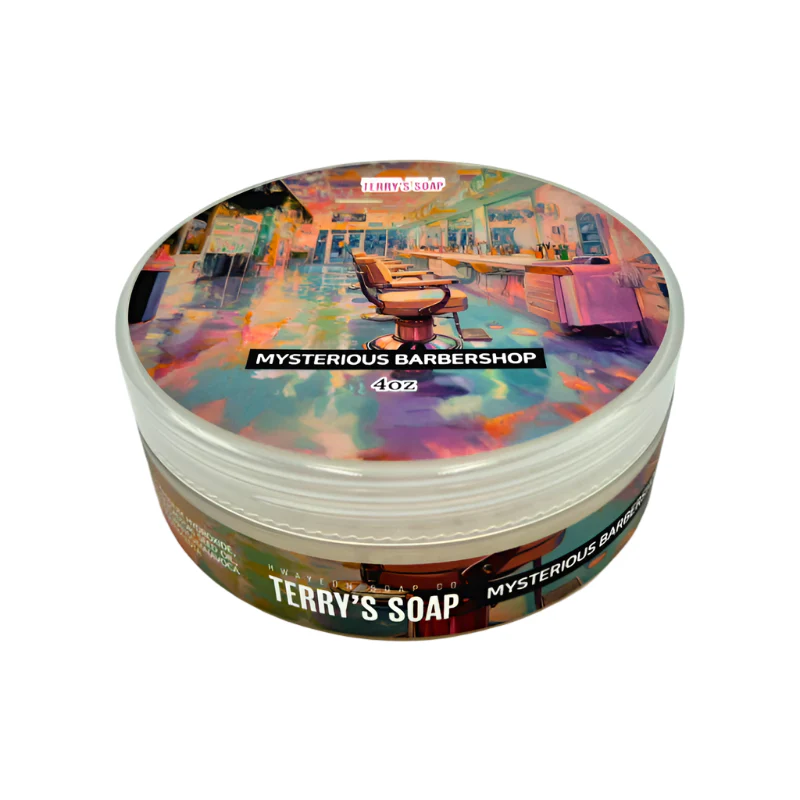 Hwayeon Soap Co. - Terry's Soap Mysterious Barbershop - Shave Soap