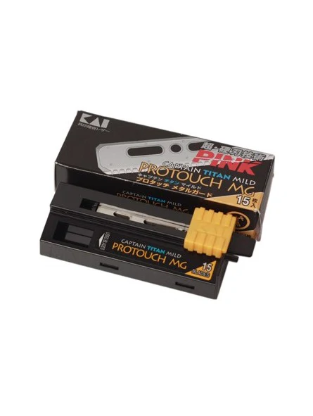 Kai - Captain Titan Single Edge Artist Club Razor Blades - Mild Pro Touch - Image 2