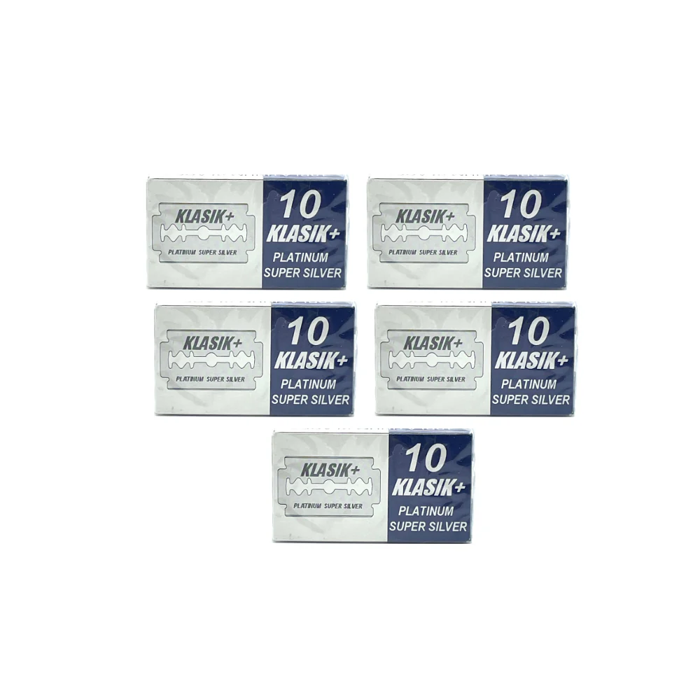 Klasik - Platinum Super Silver Double Edge Razor Blades - Image 2