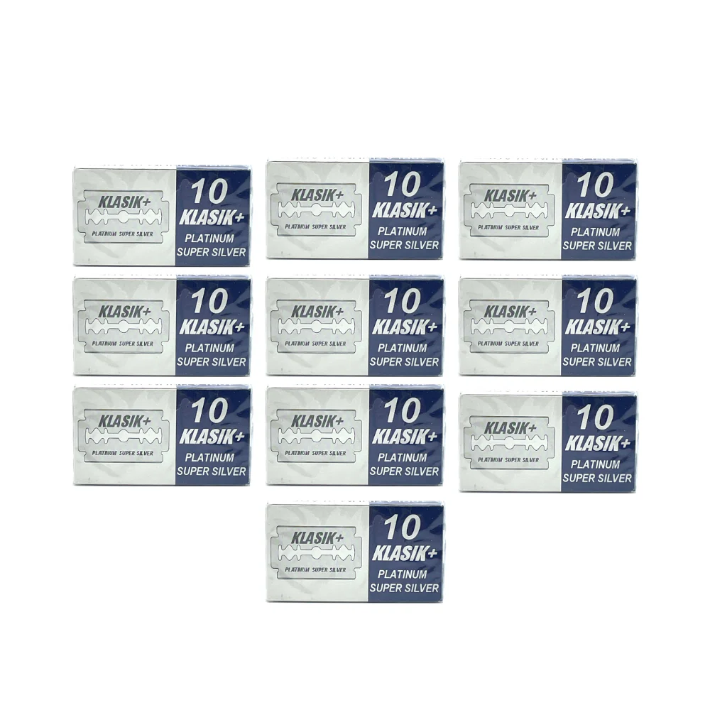 Klasik - Platinum Super Silver Double Edge Razor Blades - Image 3