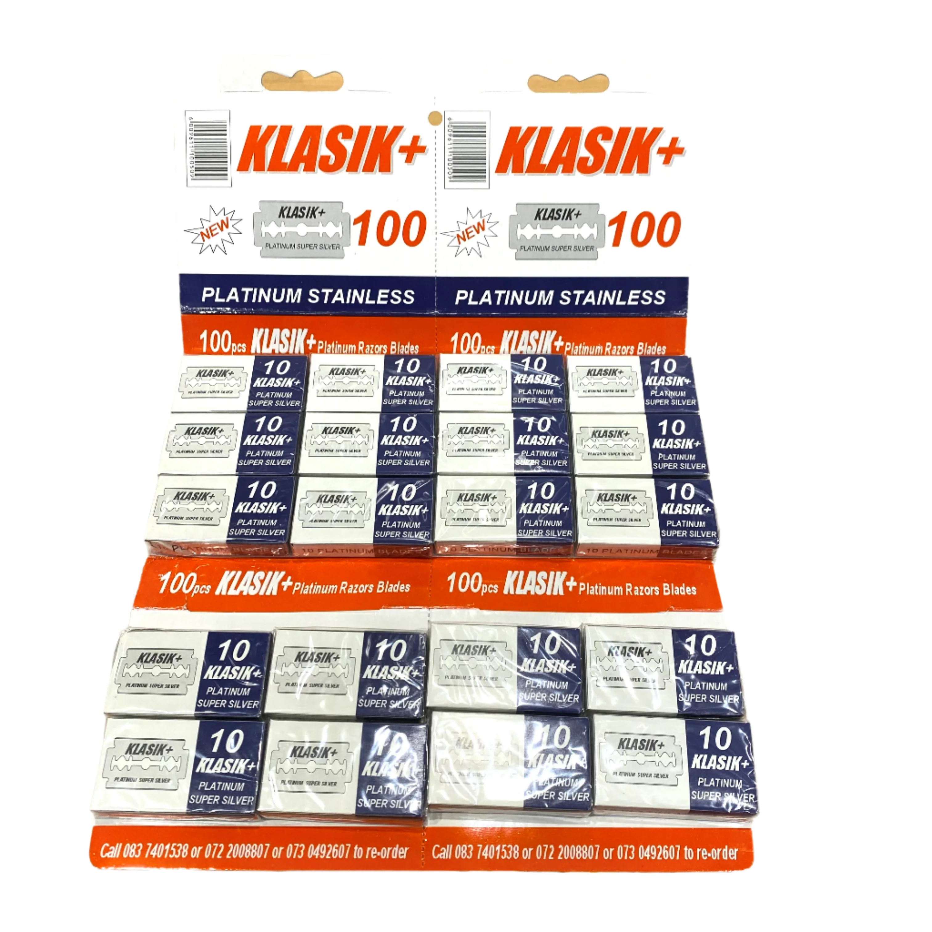 Klasik - Platinum Super Silver Double Edge Razor Blades - Image 4