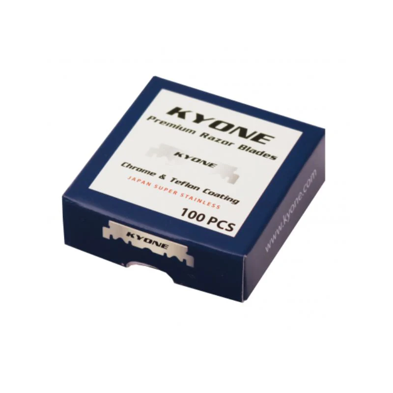 Kyone - Saloon Half DE Single Edge Razor Blades - Pack of 100 Blades - Image 2
