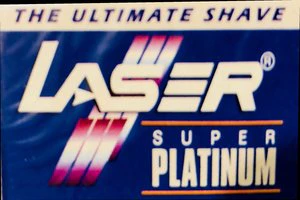 Laser - Super Platinum Double Edge Blades - Pack of 10 Blades