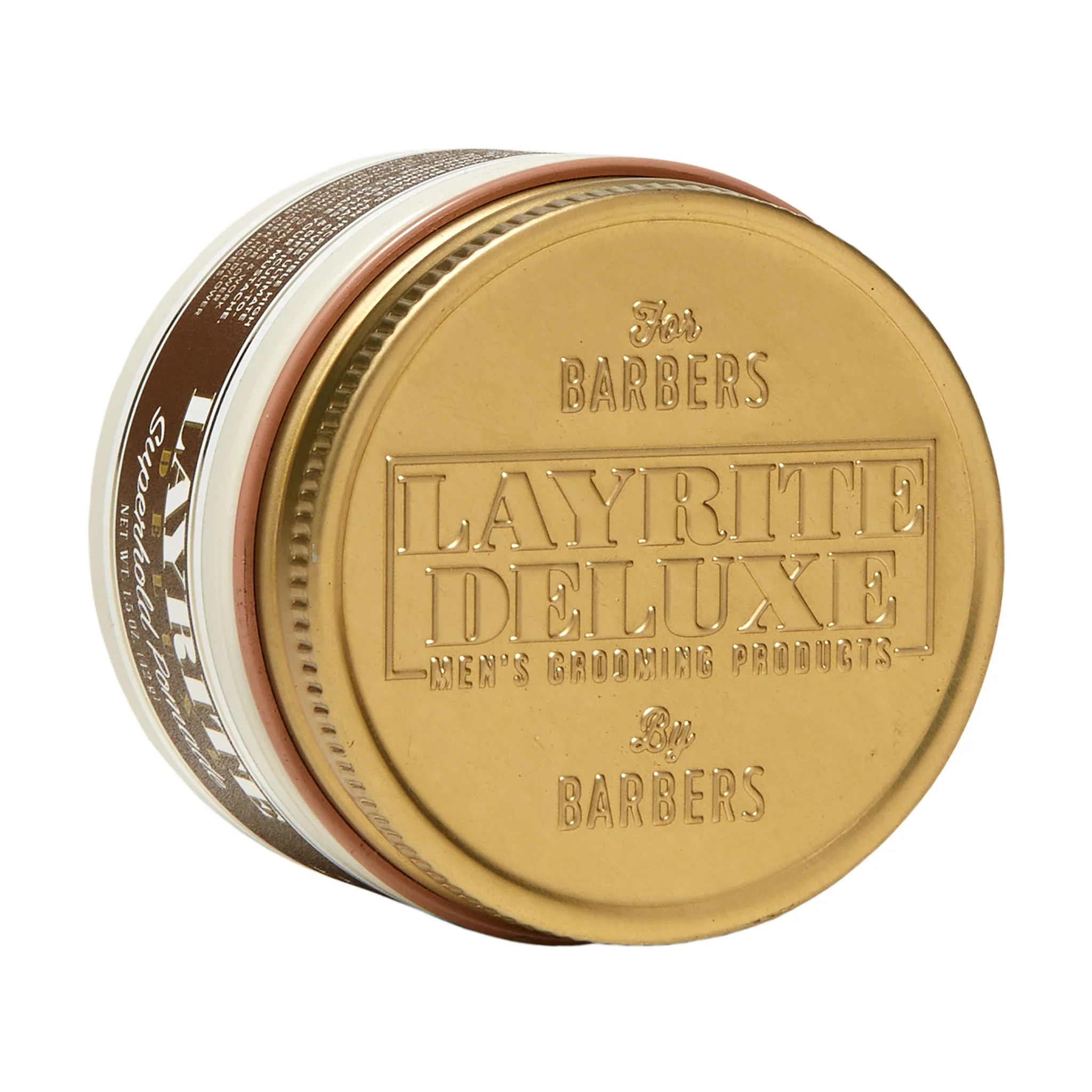 Layrite Superhold Pomade High Hold Water-Based Pomade 4.25oz - Image 2
