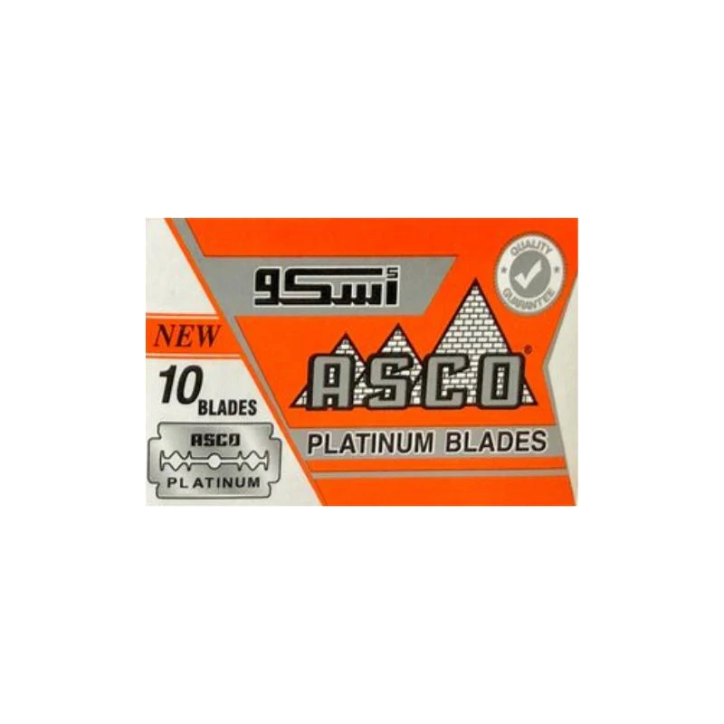 Lord - Asco Platinum Double Edge Razor Blades - Pack of 10 Blades - Image 2