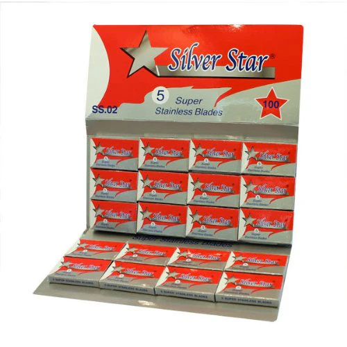 Lord - Silver Star Stainless Double Edge Razor Blades - Image 2