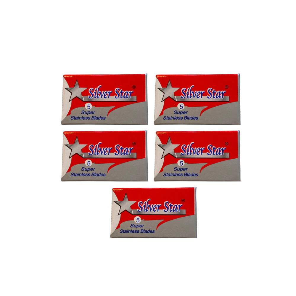 Lord - Silver Star Stainless Double Edge Razor Blades - Image 3