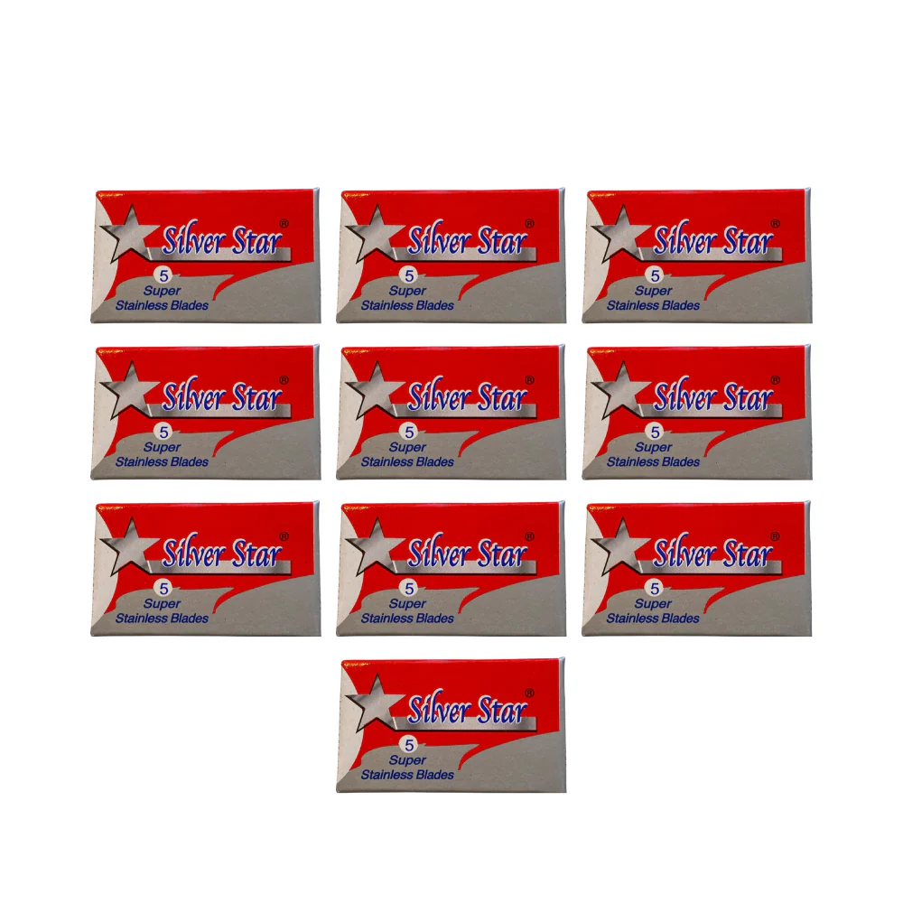 Lord - Silver Star Stainless Double Edge Razor Blades - Image 4
