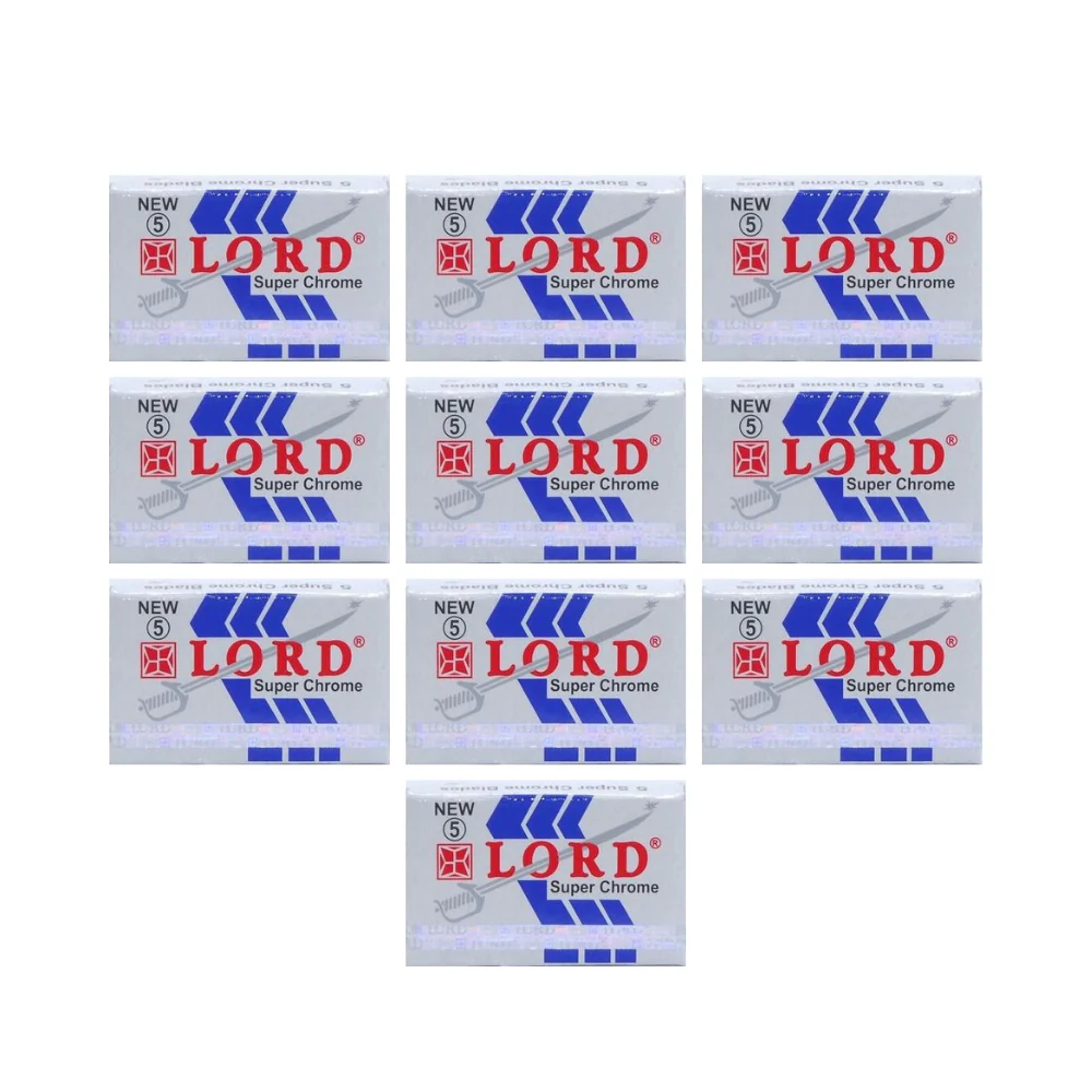 Lord - Super Chrome White Double Edge Razor Blades - Image 3