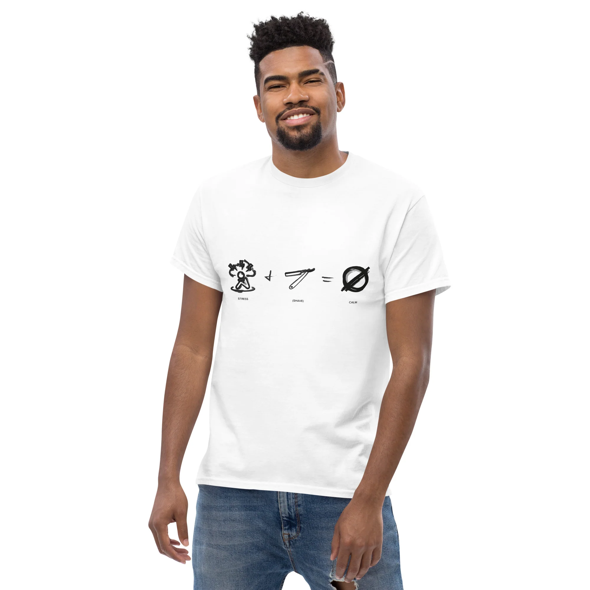 Løthur Stress | Shave | Calm Classic T-Shirt - Image 2