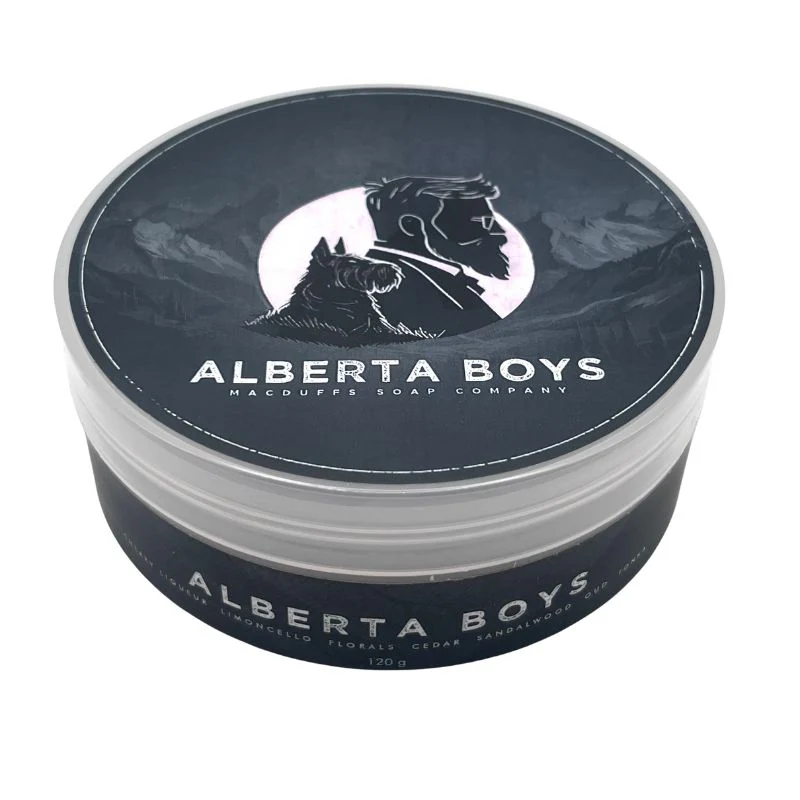 Macduffs Soap Company Alberta Boys Shaving Soap 4oz - Image 2