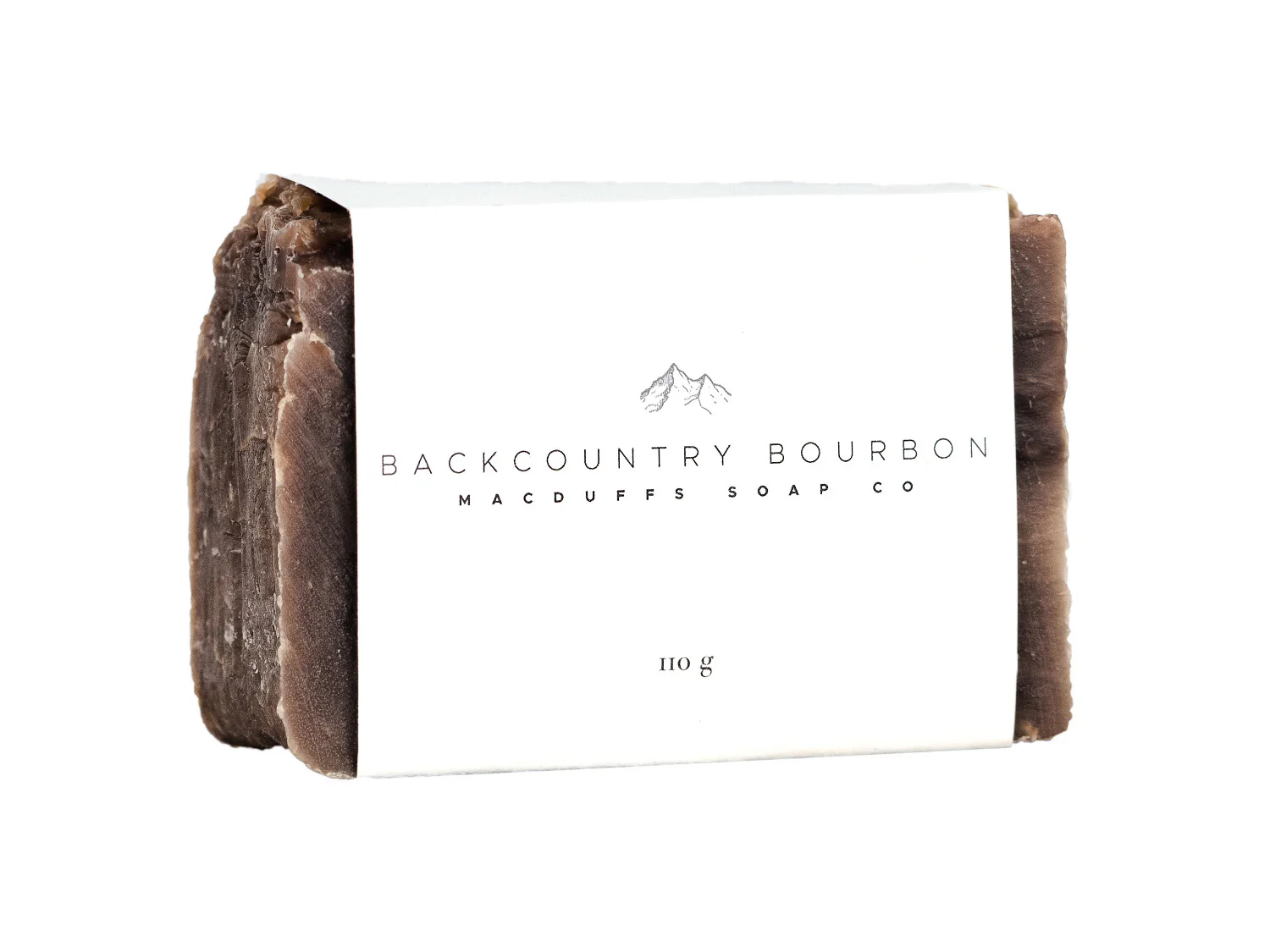 MacDuffs Soap Company Back Country Bourbon Aloe Bar Soap 110g