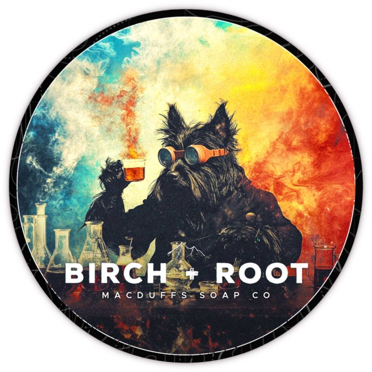 Macduffs Soap Company Birch and Root Shaving Soap 4oz