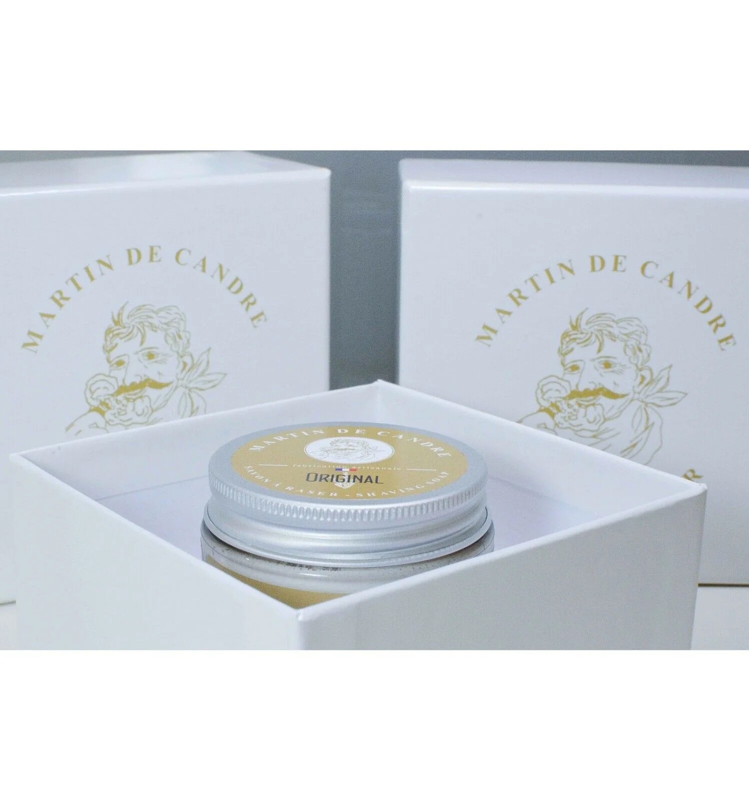 Martin de Candre Original Shaving Soap 50g Original Scent - Image 3
