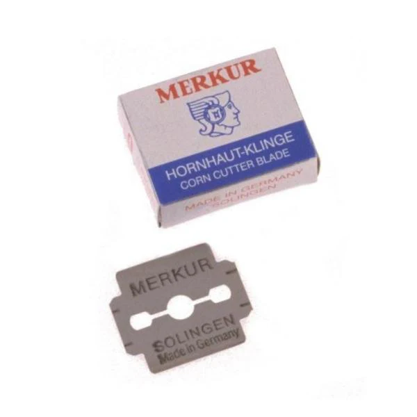 Merkur 920 Replacement Blades for Corn Razor Pack of 10 Made in Germany