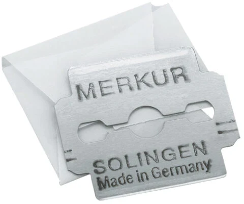 Merkur 920 Replacement Blades for Corn Razor Pack of 10 Made in Germany - Image 3
