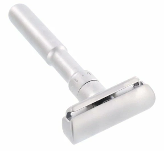 Merkur Futur Matte Chrome Adjustable Double Edge Safety Razor - Image 6