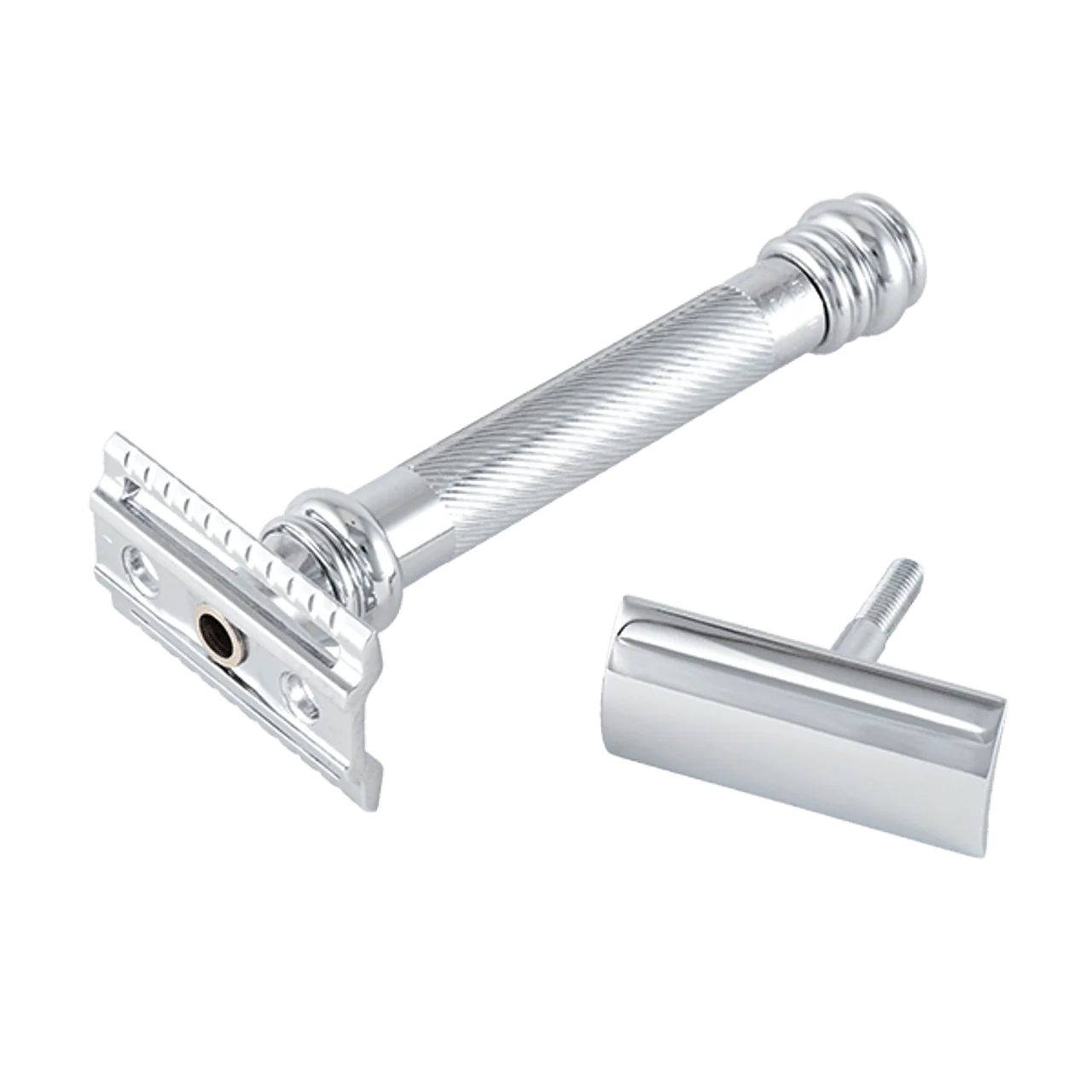 Merkur - 38C HD Classic Barber Pole Long Handle - Double Edge Safety Razor - Image 3