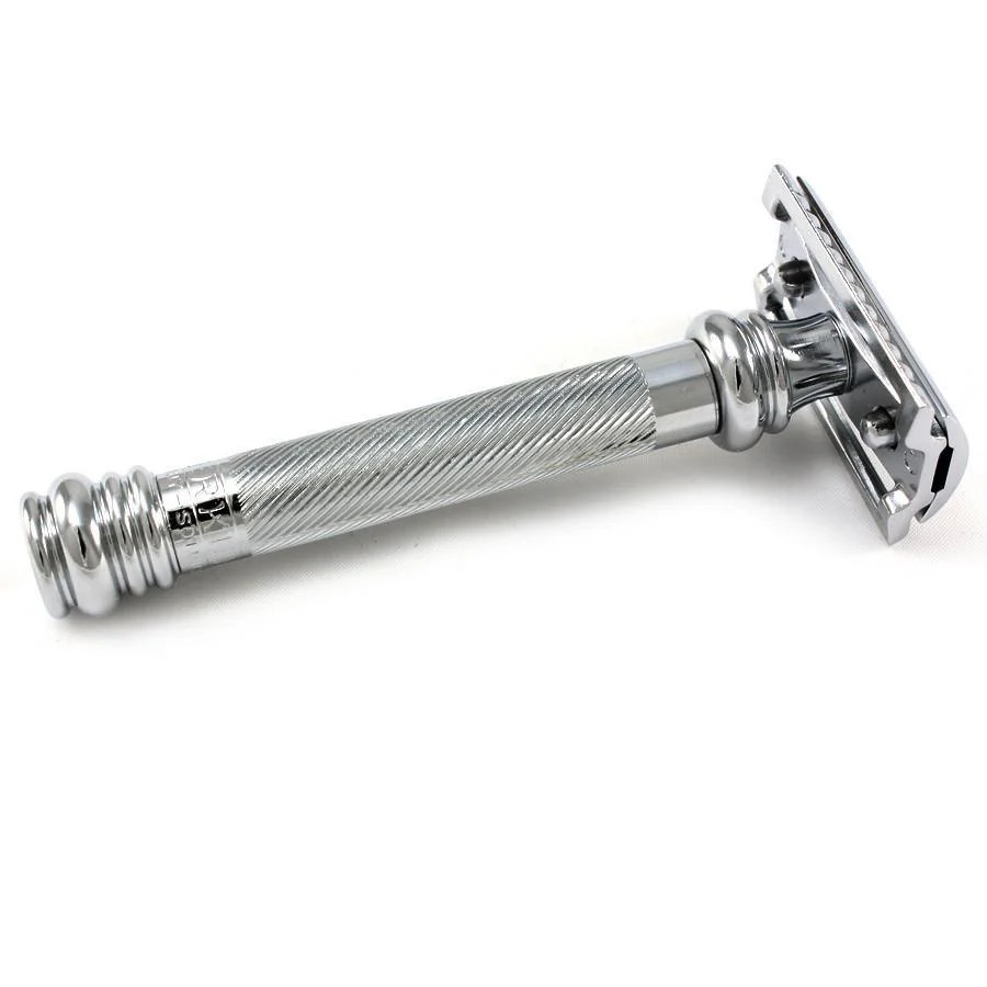 Merkur - 38C HD Classic Barber Pole Long Handle - Double Edge Safety Razor - Image 6