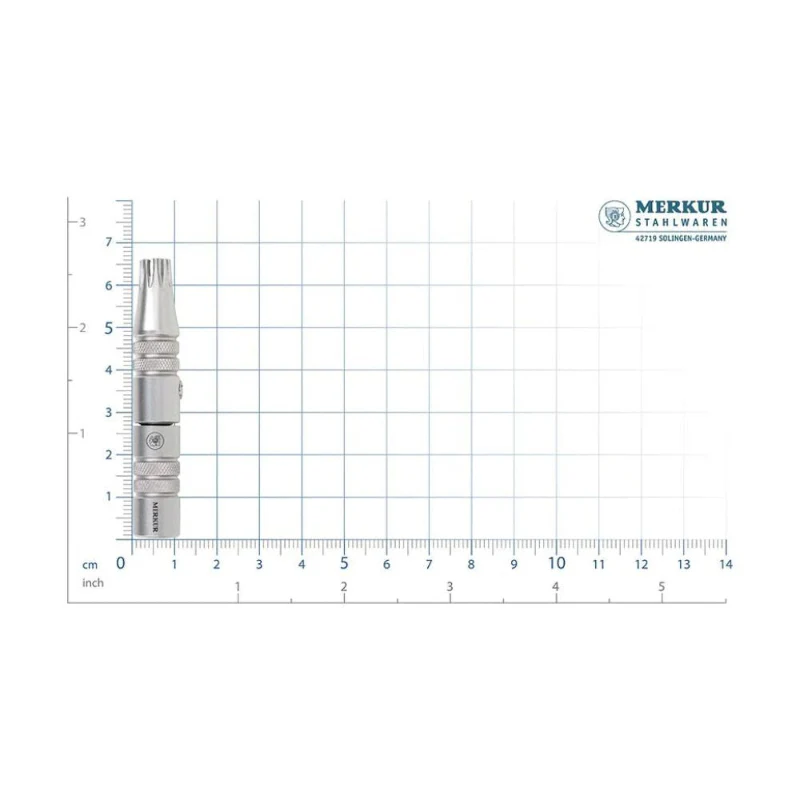 Merkur Nose Hair Trimmer Stainless Steel Made in Germany - Image 5