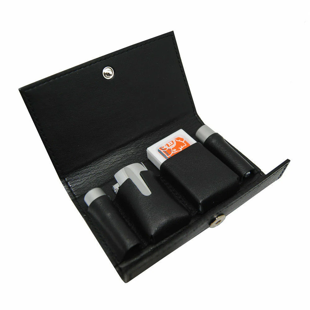 Merkur Solingen 46C Double Edge Safety Razor w/ Leather Case - Image 3