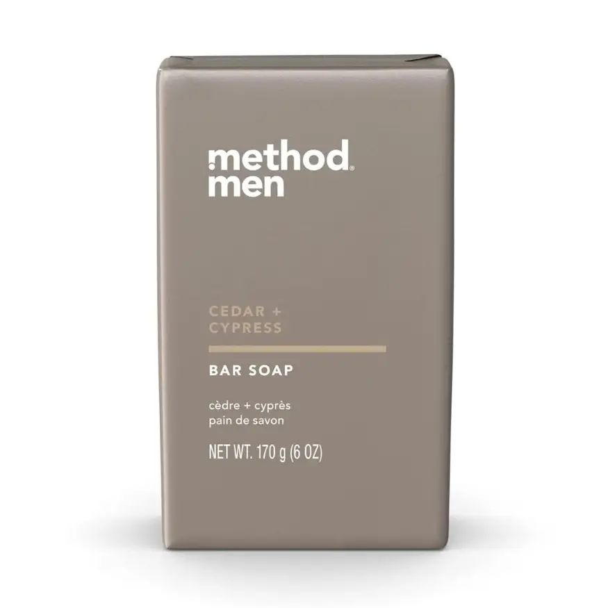 Method Men Cedar & Cypress Bar Soap 6 oz