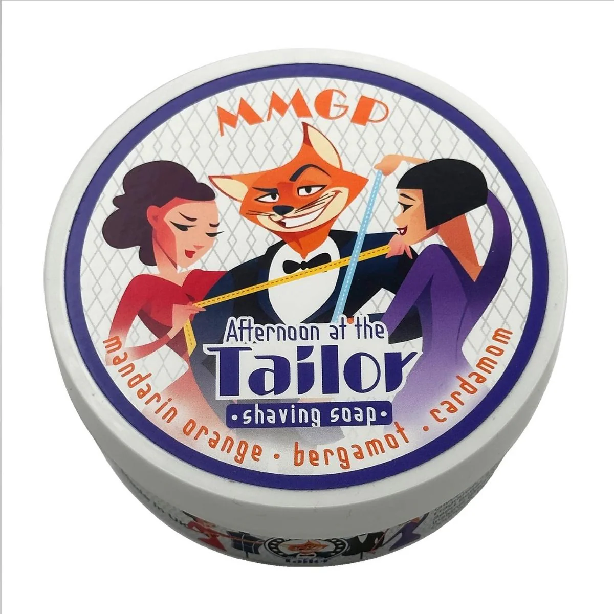 MMGP Afternoon At The Tailors Shaving Soap 4oz - Image 2
