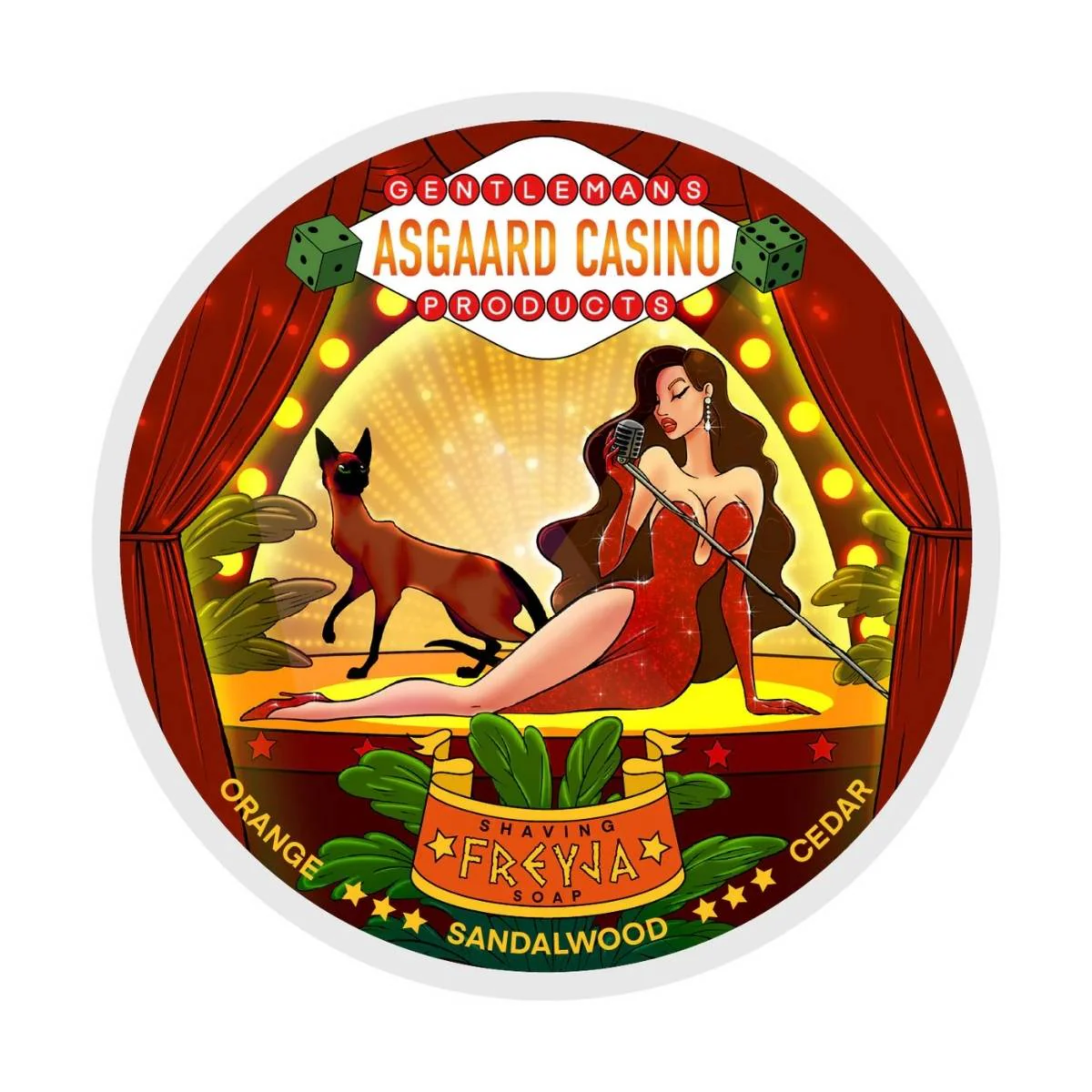MMGP Freyja Asgaard Casino Shaving Soap 4oz