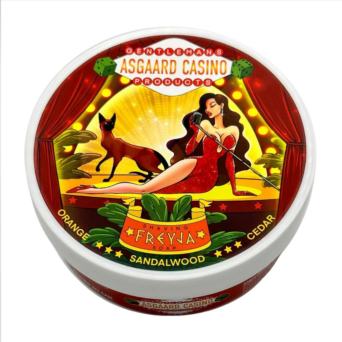 MMGP Freyja Asgaard Casino Shaving Soap 4oz - Image 2